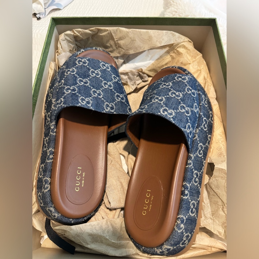Angelin Gucci Platform Sandal